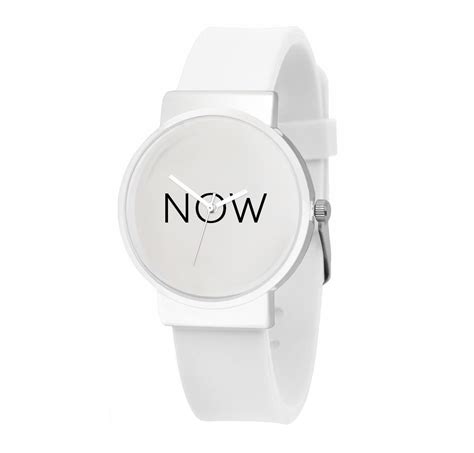 watch that says now|watch without time.